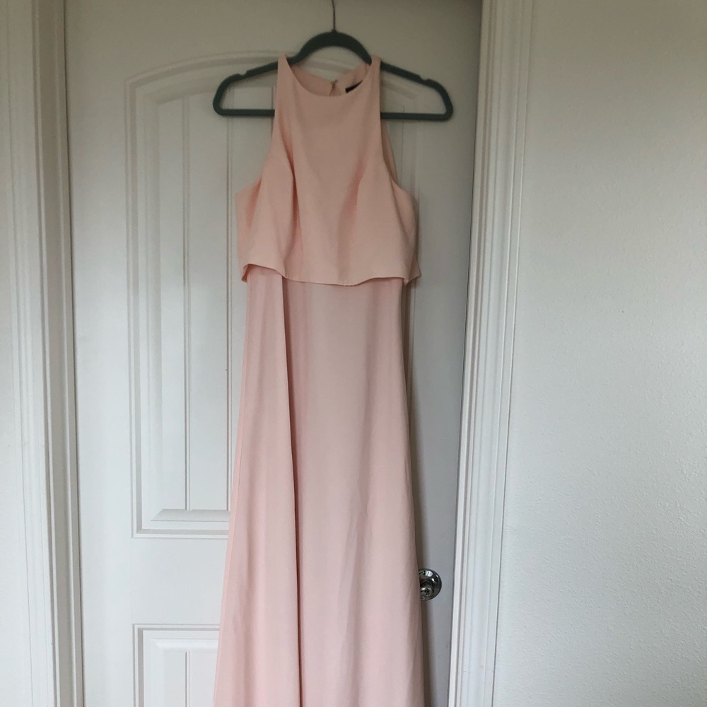 NWOT Jill Stuart Iva Crepe Maxi Dress Size 8